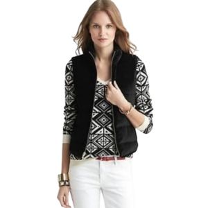 Banana Republic Velvety Down Filled Puffer Vest